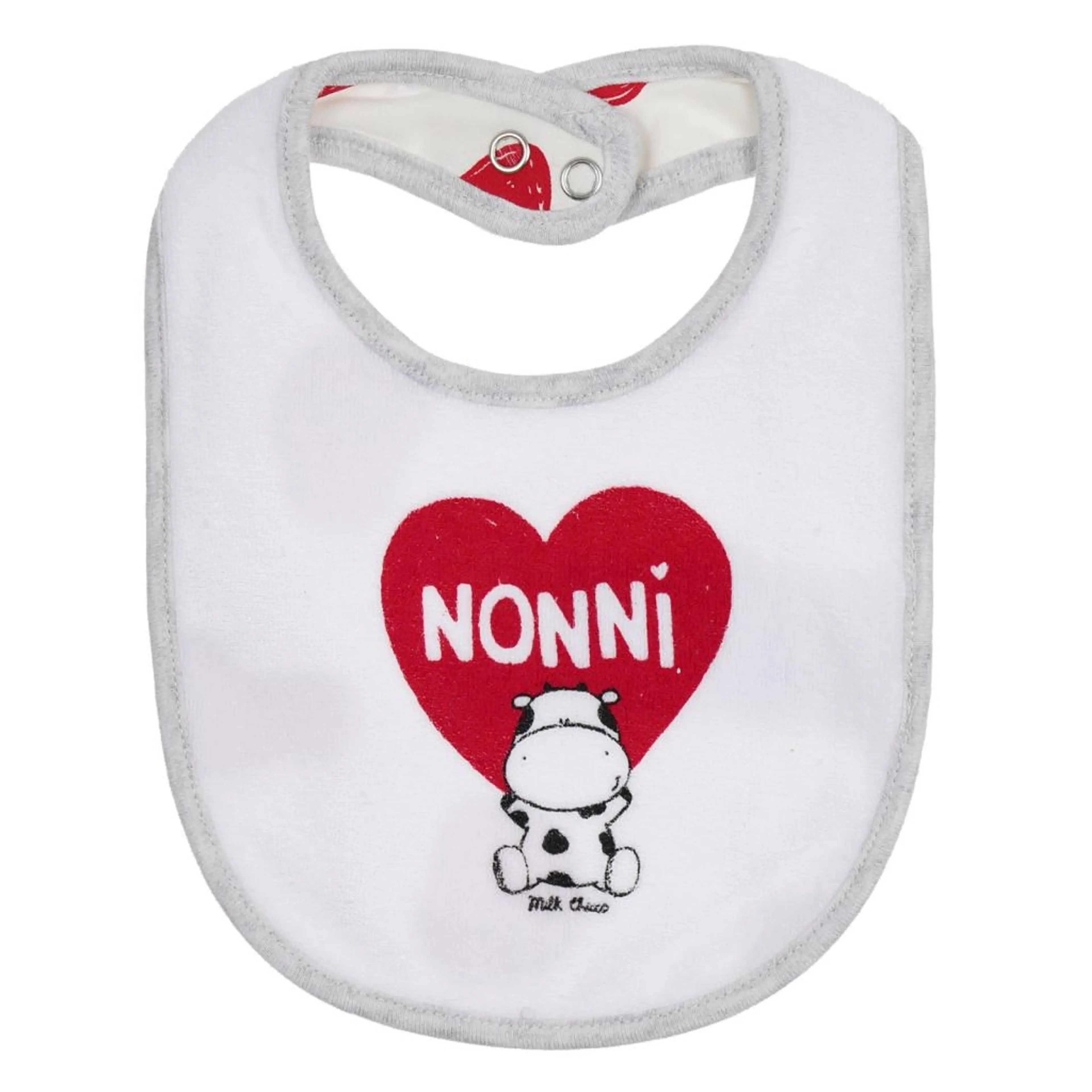 Памучен лигавник "NONNI", бял