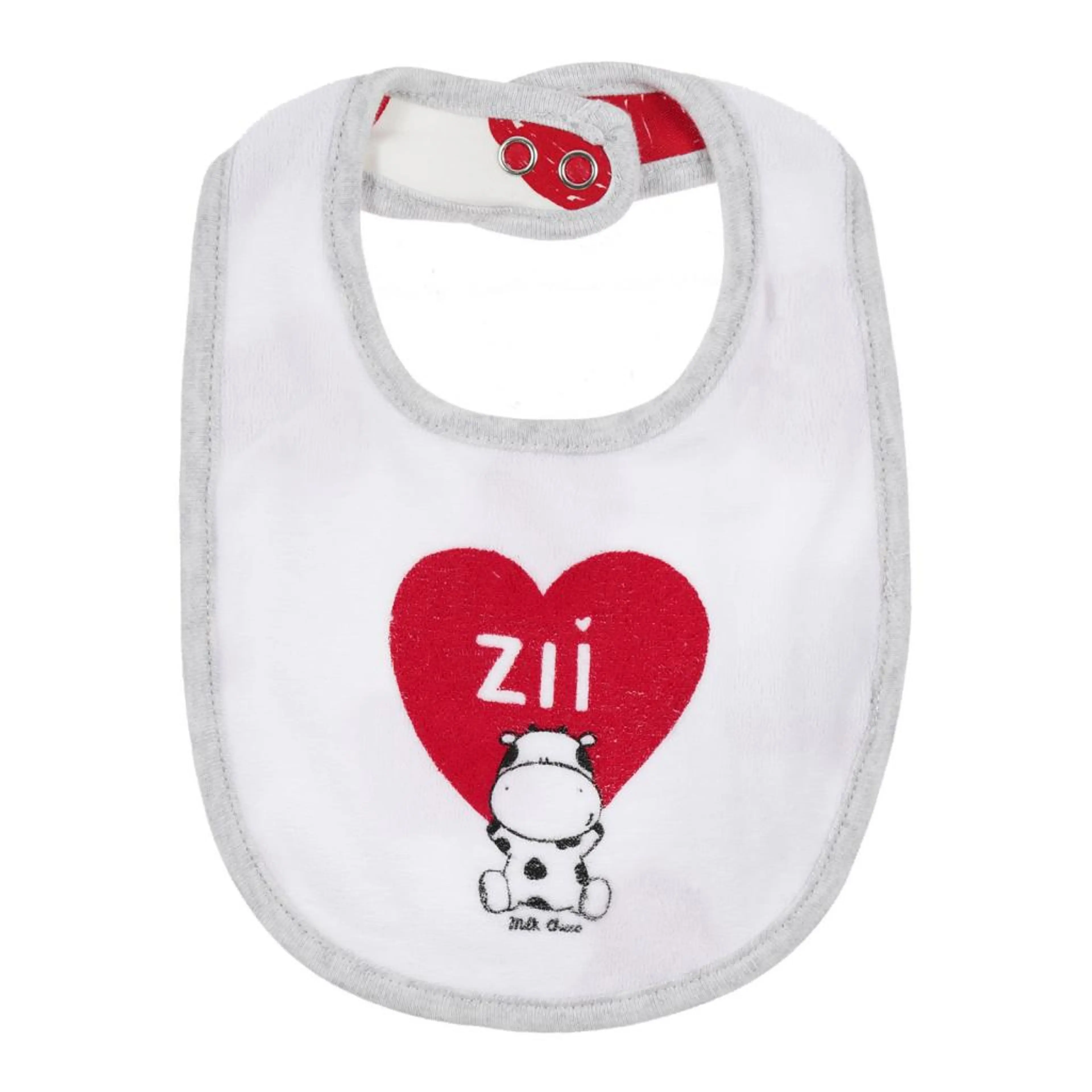 Памучен лигавник "ZII", бял